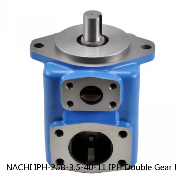 NACHI IPH-25B-3.5-40-11 IPH Double Gear Pump