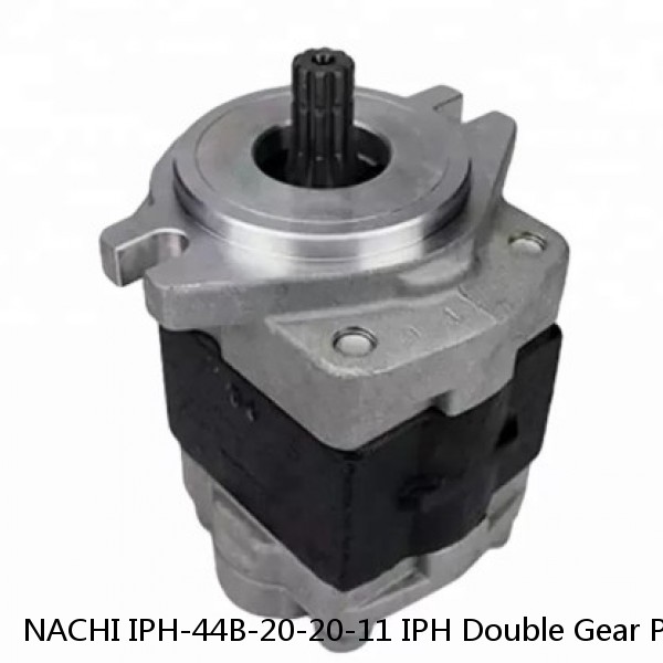 NACHI IPH-44B-20-20-11 IPH Double Gear Pump