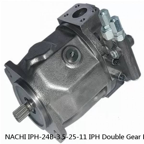 NACHI IPH-24B-3.5-25-11 IPH Double Gear Pump